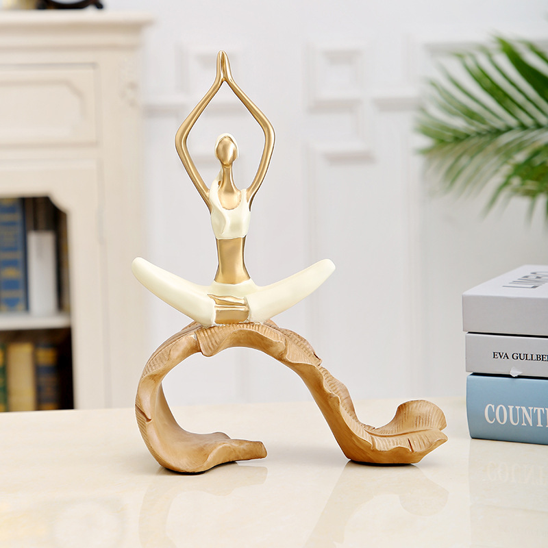 İskandinav Yoga Kızı Küçük Süs - Home Gym Yoga Room incelemesi ve fiyatı