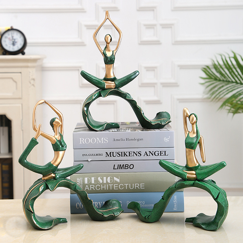 İskandinav Yoga Kızı Küçük Süs - Home Gym Yoga Room incelemesi ve fiyatı