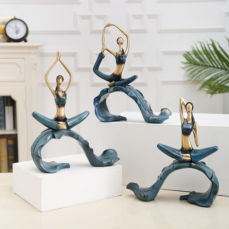 İskandinav Yoga Kızı Küçük Süs - Home Gym Yoga Room incelemesi ve fiyatı