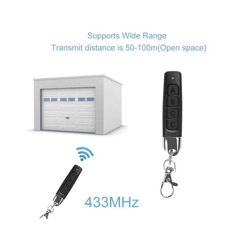 433MHZ 433.92mhz Uzaktan Kuman - Home Gym Garage incelemesi ve fiyatı