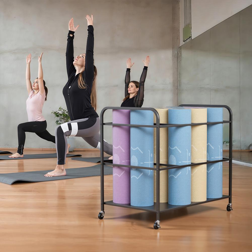 Tekerlekli Yoga Matı Saklama R - Home Gym Yoga Room incelemesi ve fiyatı