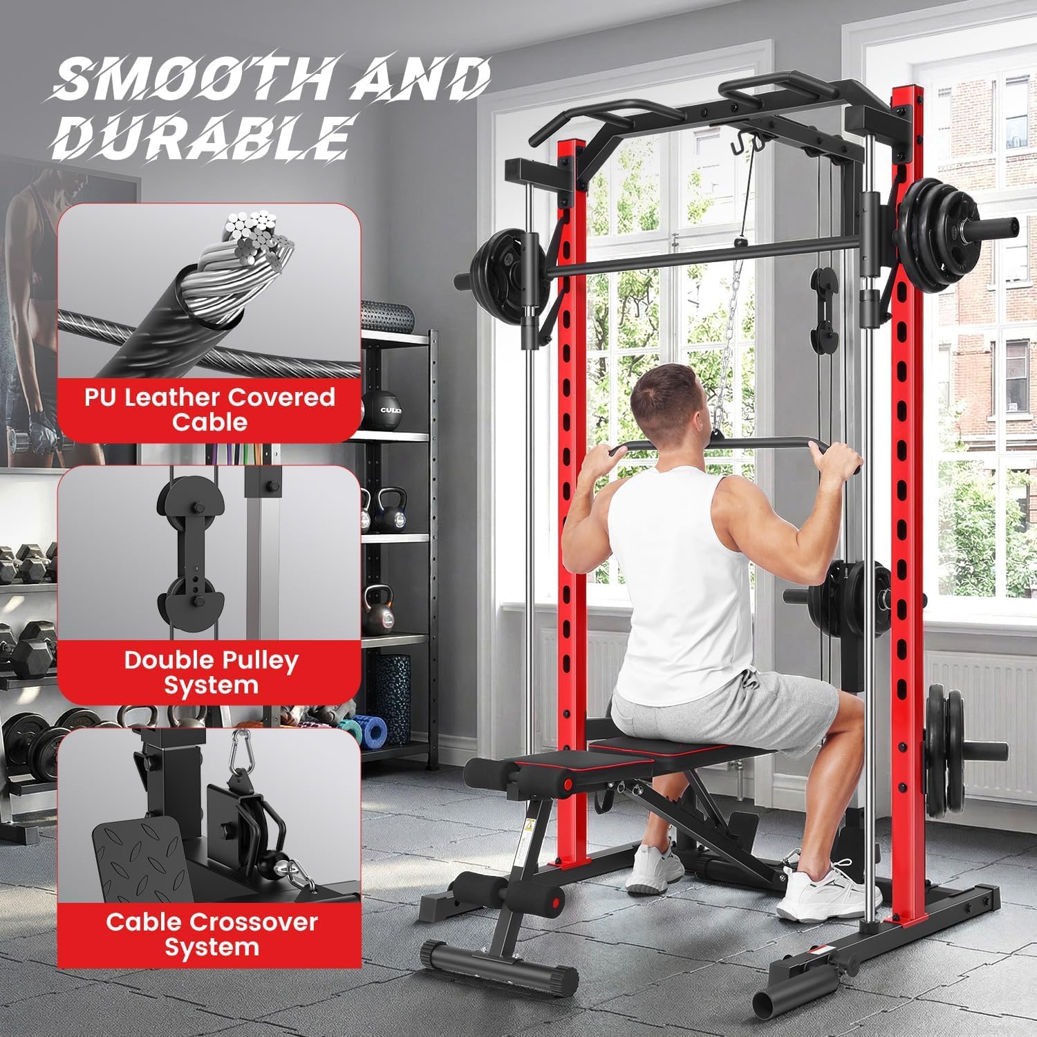 Hepsi Bir Arada Smith Makinesi - Home Gym Smith incelemesi ve fiyatı