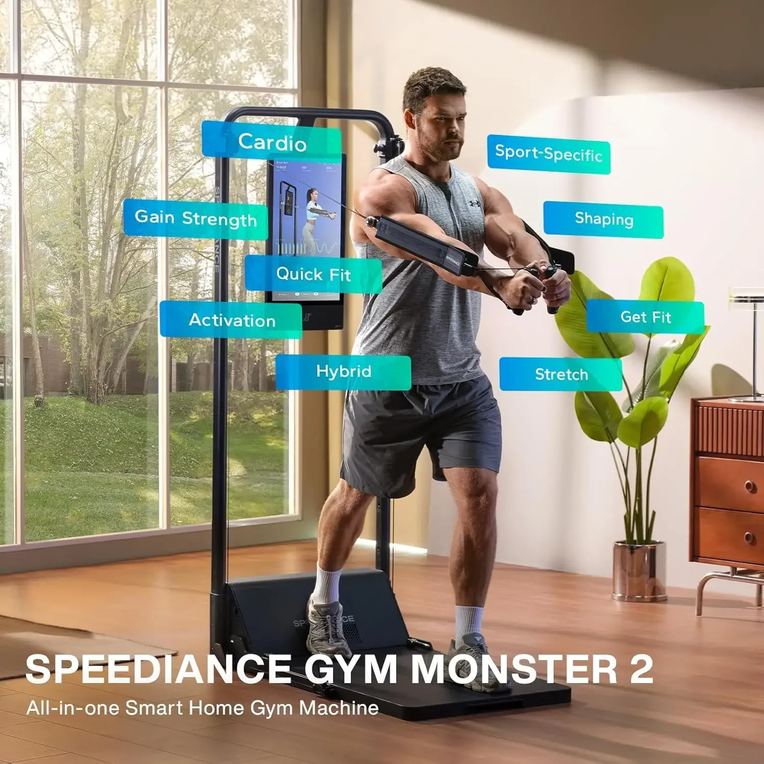 Gym Monster 2 Akıllı Ev Spor S - Home Gym Smith incelemesi ve fiyatı